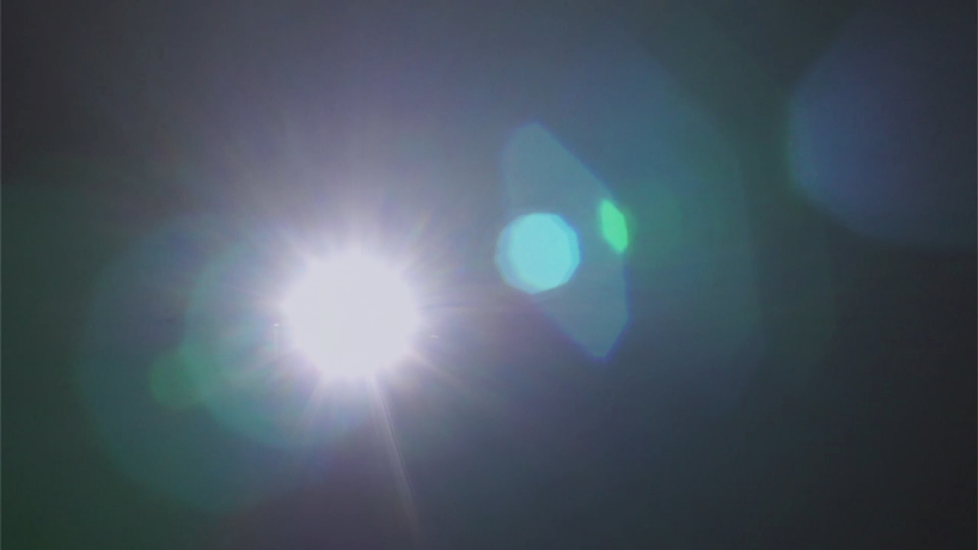 Real lens flare